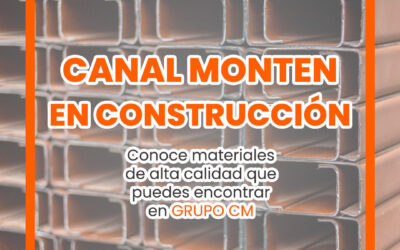 Canal monten en construcción