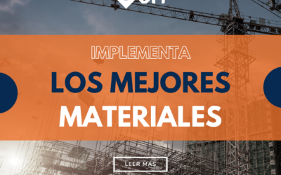 Implementa los mejores materiales